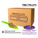 No. 7 Granulés de bois dur pour four à pizza basilic 10 kg pour griller et fumer 