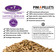 No. 7 Granulés de bois dur pour four à pizza basilic 1,5 kg pour griller et fumer 