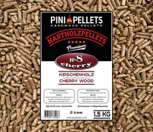 No. 8 Granulés de gril cerisier 1,5 kg de granulés de bois dur pour griller et fumer 