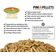 No. 9 Granulés pour grillades pomme 1,5 kg de granulés de bois dur pour griller, fumer 