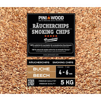 5 kg de chips de fumage en hêtre 4-6 mm Smoking Chips copeaux de fumage 18 litres