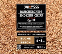 800 g de chips de fumage en hêtre 4-6 mm Smoking Chips copeaux de fumage 