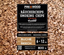800 g de chips de fumage en hêtre 6-12 mm Smoking Chips copeaux de fumage 