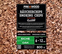800 g de chips de fumage chêne 6-12 mm Smoking Chips copeaux de fumage 