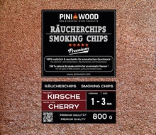 800 g de chips de fumage cerise 1-3 mm Smoking Chips copeaux de fumage 