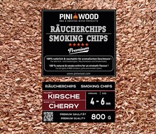 800 g de chips de fumage cerise 4-6 mm Smoking Chips copeaux de fumage 