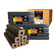 15 kg PINI Kay Briquettes en bois de chêne Carrées 23 cm de long Avec trou de traction Briquettes de bois de chêne - Cheminée, four, foyer, barbecue 