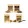 Set de 4 sacs de 1 kg de granulés de bois naturel pour fumoir Choix parmi 4 variétés : granulés de hêtre n° 5, granulés de cerisier n° 8, granulés de pommier n° 9, granulés d'aulne n° 11 - bois d'une seule essence 