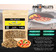 Lot de 4 sacs de 1 kg de granulés de bois naturel pour four à pizza, composés de 4 essences différentes : granulés pour pizza n° 3, origan n° 4, basilic n° 7, cerise n° 8 - arôme naturel  