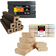 Set Premium de Briquettes de Bois PINI – RUF Hêtre 10 kg + PINI KAY Chêne 33 cm 10 kg 