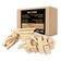 Bois de Chauffage 100% Hêtre Séché au Four 20 kg pour Cheminée, Barbecue, Brasero et Fumoir 