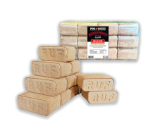 10 kg RUF Holzbriketts 100% Buche Kamin Ofen Grill Feuerstelle Brennholz 