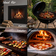 PINI Brennholz ofenfertig Buche ca. 30-33 cm 1 Raummeter Box für Kamin Grill Smoker 