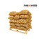PINI Hartolzbriketts 100% Eiche in Raschelsäcken 500 kg Palette Kamin Grill 