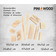 PINI Brennholz 100% Buche Kammergetrocknet Holzabschnitte 480 kg Palette 
