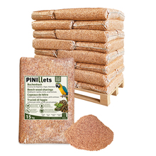 PINI Buchenhack 330 kg staubfreie hygienische Einstreu fein für Terrarium Vögel 