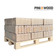PINI RUF Holzbriketts 100% Buche 300 kg Palette Harholz Briketts für Kamin Ofen Grill Feuerschale 