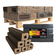PINI Kay Eichenholzbriketts 23 cm 300 kg Palette Hartholzbriketts Brennholz Eiche Kamin Ofen Feuerstelle Grill 