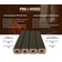 PINI Kay Eichenholzbriketts 23 cm 960 kg Palette Hartholzbriketts Brennholz Eiche Kamin Ofen Feuerstelle Grill 