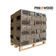 PINI Kay Eichenholzbriketts 23 cm 960 kg Palette Hartholzbriketts Brennholz Eiche Kamin Ofen Feuerstelle Grill 