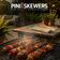 PINI 200 pcs Brochettes en Bambou 20 cm Brochettes pour Barbecue Brochettes Chachlik Brochettes en Bois  