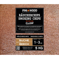 5 kg de chips de fumage en hêtre 1-3 mm Smoking Dust copeaux de fumage 18 litres