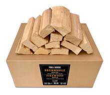 10 kg Grillholz OHNE RINDE Buche Brennholz 20-25 cm für Pizzaofen Grill Smoker Kamin Feuerschale  
