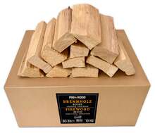 10 kg Grillholz OHNE RINDE Buche Brennholz 30-33 cm für Pizzaofen Grill Smoker Kamin Feuerschale  