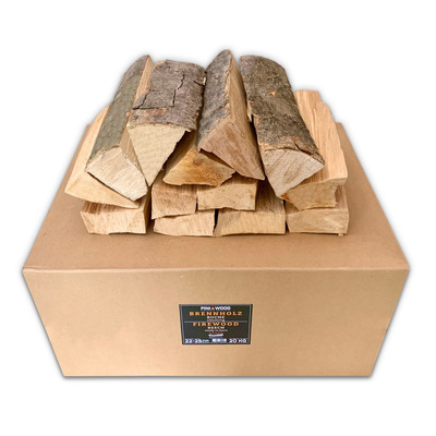 20 kg de bois de chauffage prêt à l'emploi en hêtre 20-25 cm pour la cheminée, le barbecue, le brasero et le four à pizza 