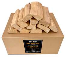 30 kg de bois de grill SANS ÉCORCE Bois de chauffage en hêtre 30-33 cm pour four à pizza grill fumoir cheminée bol à feu 