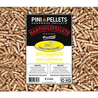 No. 3 Four à pizza à pellets de bois dur spécial 10 kg pour fours à pizza à pellets 
