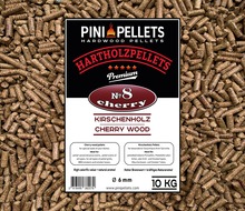 No. 8 Granulés de gril cerisier 10 kg de granulés de bois dur pour griller et fumer 