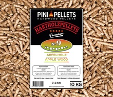 No. 9 Granulés pour grillades pomme 10 kg de granulés de bois dur pour griller, fumer 