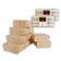 20 kg de briquettes de bois RUF 100% hêtre Cheminée Four Gril Foyer Bois de chauffage 